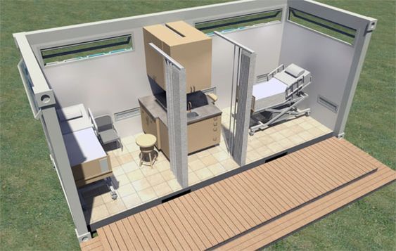 Container Clinic Construction