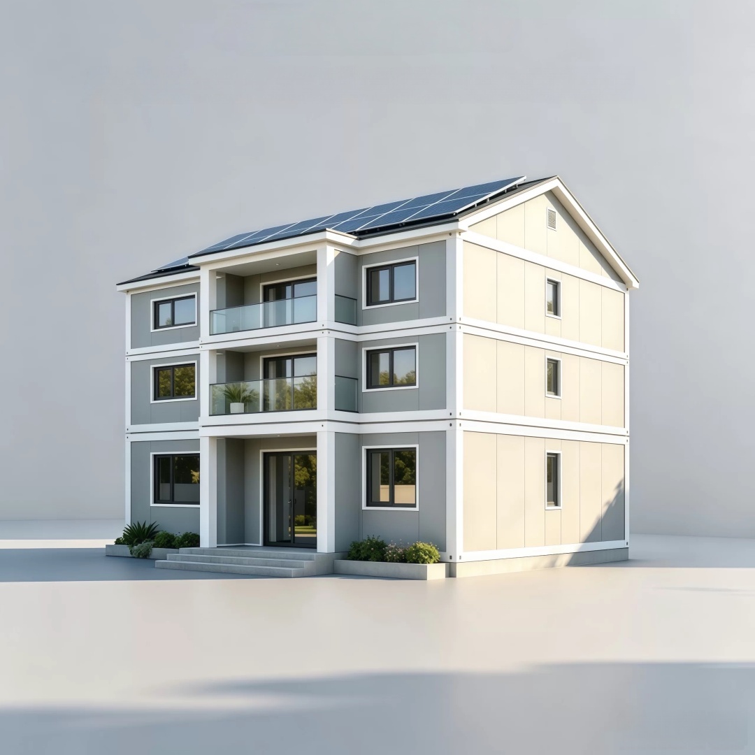 Modular Prefab Container House Portable Steel Container Home Fast Build Office Villa Cabin for Living Workspace Use