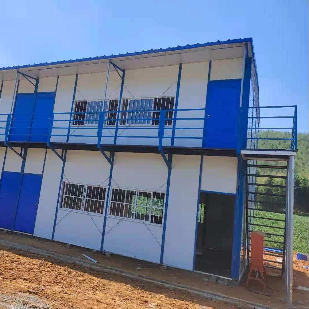 Cost-effective Light Steel Structure Prefabricated House Portable Detachable Prefab Mobile Staff Dorm