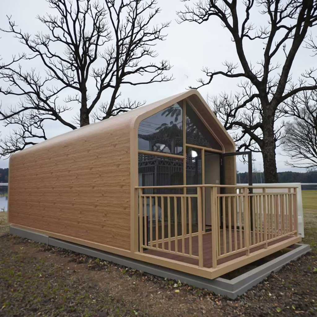 Apple Cabin 20ft 40ft Outdoor Modern Popular Prefab Tiny House Mobile Working House Office Pod Container House