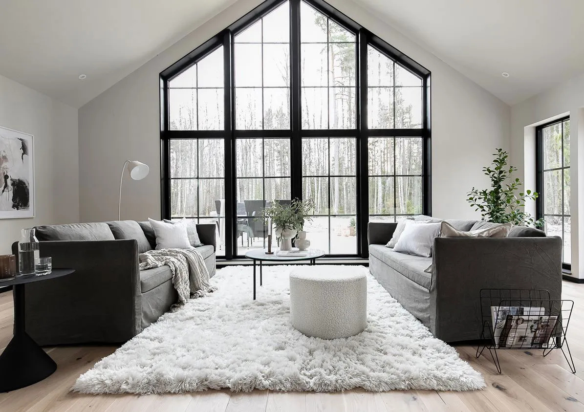 Forest Homes Prefab Houses Prefabricated Modern Style A Frame Luxury Barn Villas