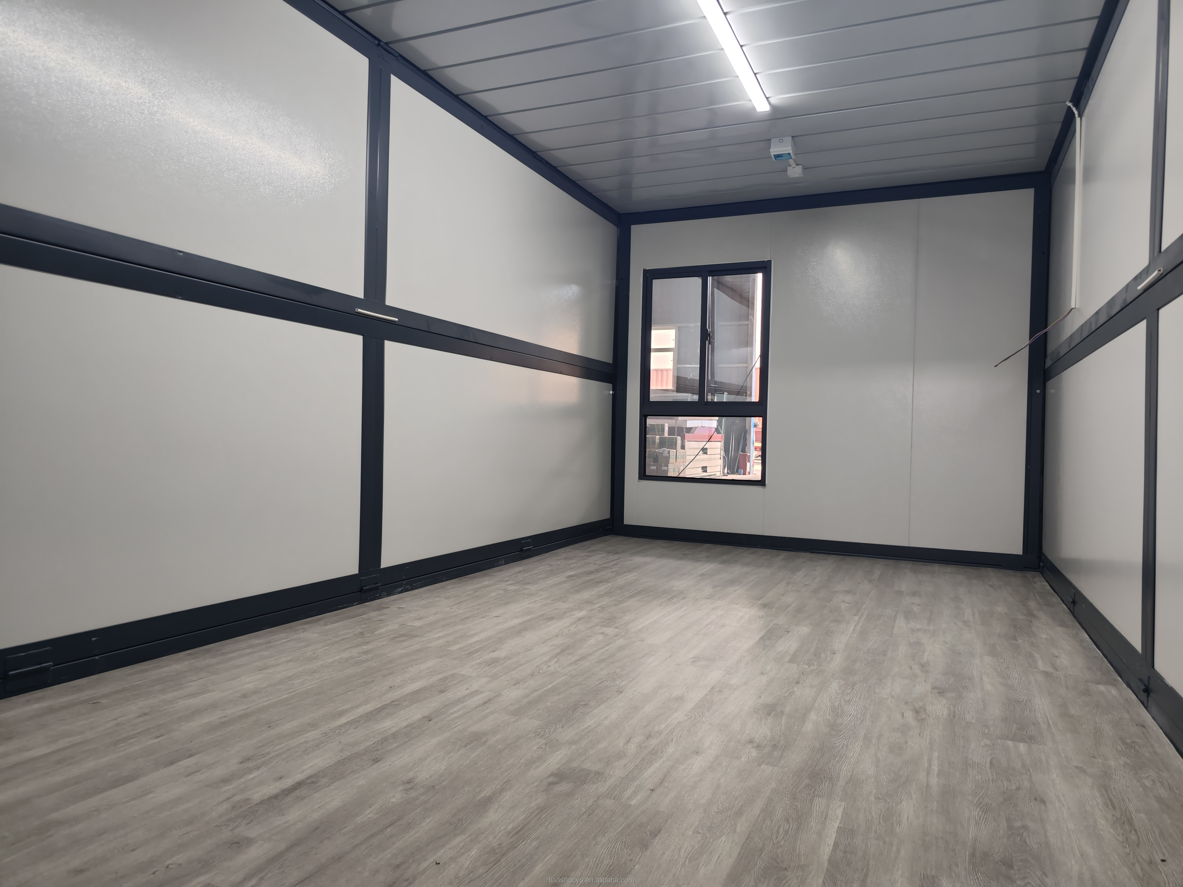 Customizable Breathable Flat Pack Container Room Quick Setup Prefab Modular House Hotel Office Shop Mall Outdoor 10mm Thick