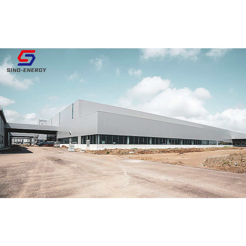 Modern A-Frame Prefab House Steel Structure for Poultry Farm Garage Shed Made Sandwich Panel for Outdoor Bathroom Hall Use