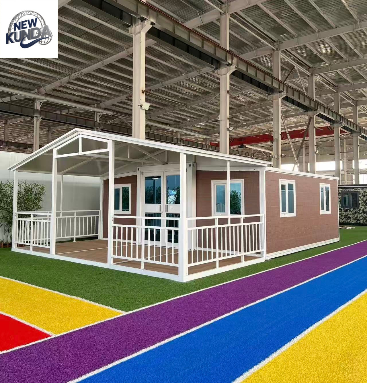 Economical Collapsible Steel Container House Custom Layout Durable Prefab Workers Dorm Outdoor
