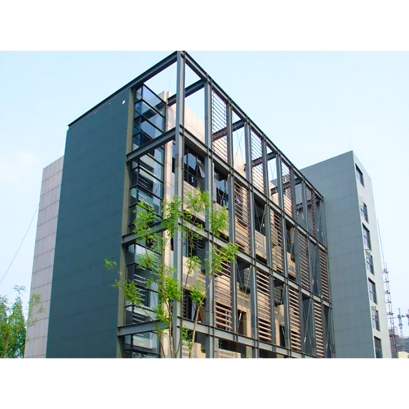 Hot Sale Famous JIEKE Prefabricated High Rise Galvanized Steel Frame Apartment Hotel School Building 5+ Year Warranty Model Q355