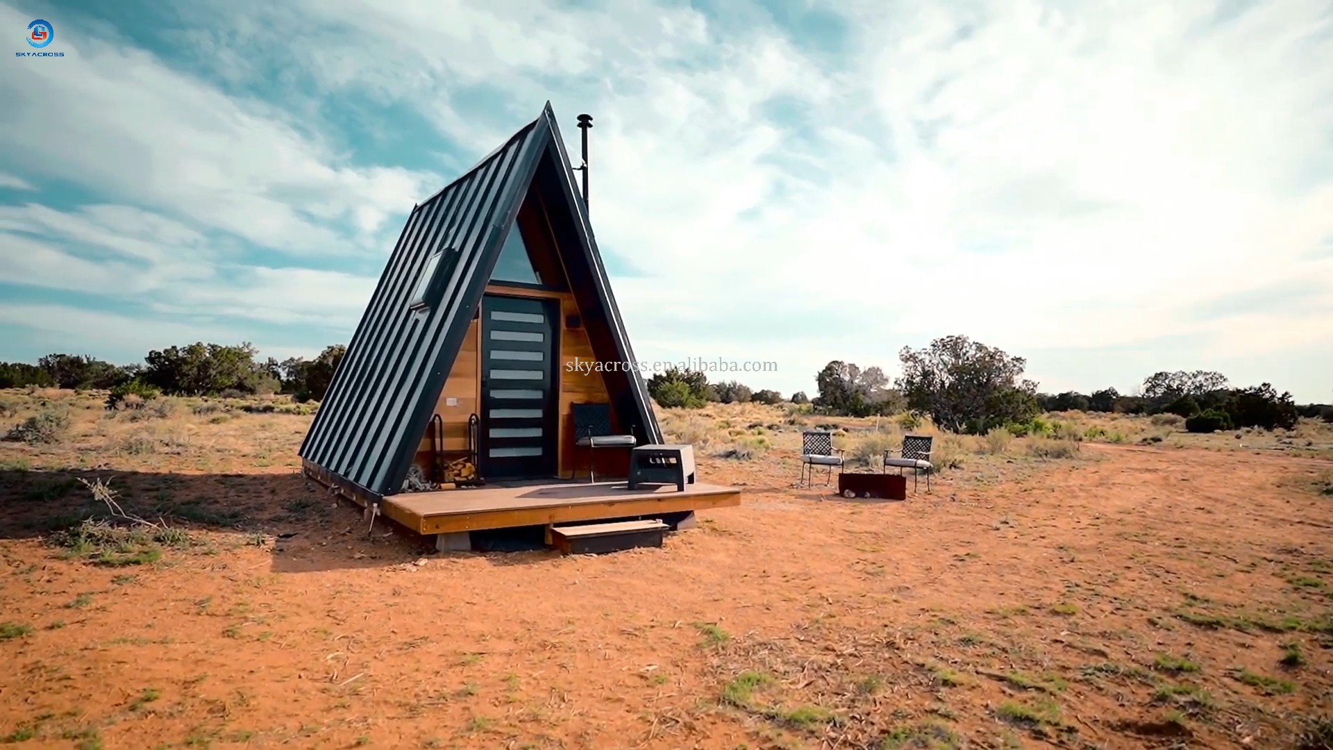 Shipping Container House View 1