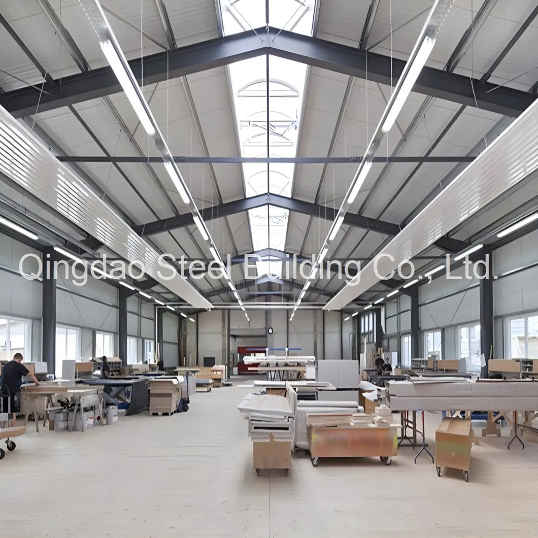 China Prefabricated/Prefab Steel Structure Workshop/Industrial Warehouse/Office/Apartment/Farm Shed/Steel Structure Building