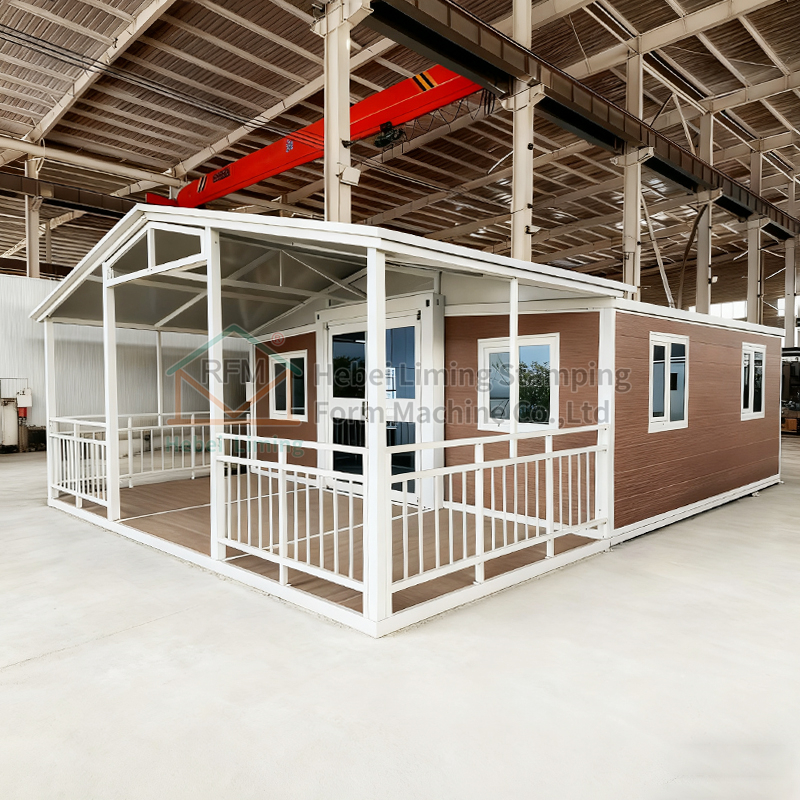 Factory Supplies Foldable Biplane Extended Office Container Rooms Sandwich Panel Accommodates 20/40 Foot Bedrooms For Hotel Shop