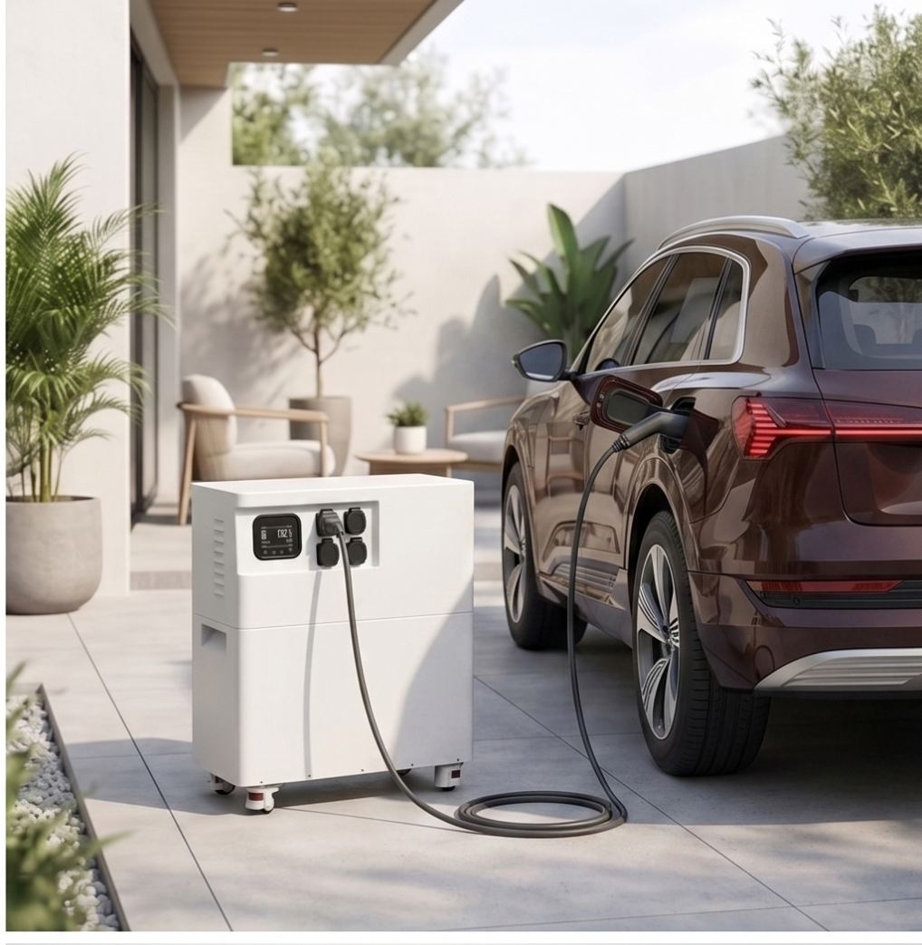 All-in-One 20kWh Solar Battery System 12kW Hybrid Power For Off-Grid Villa