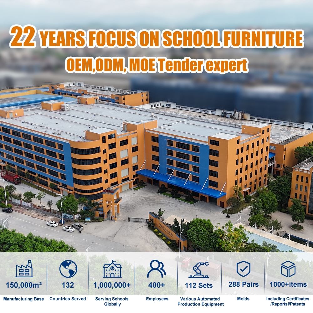 Modern Collaborative Active Learning Modular Hexagonal Height Adjustable Primary High School Classroom Furniture Set