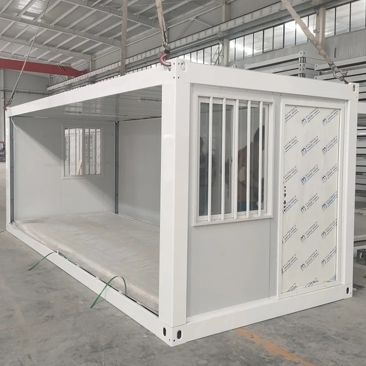 Folding Container House Quick Build Prefab Mobile Foldable Hotel Modern Design Home Office Tiny House Fully Inner Decoration