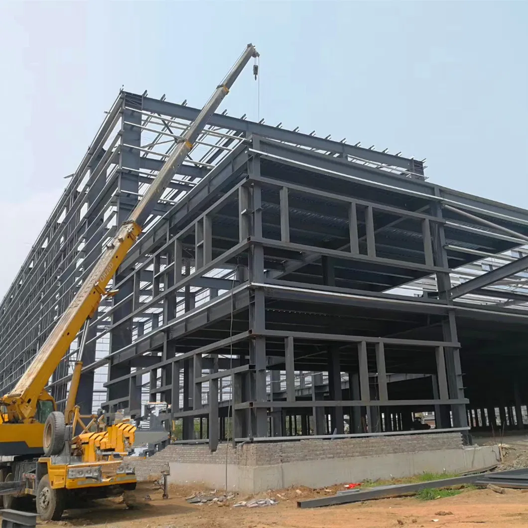 Prefab Steel Modern Comprehensive Office Building with Durable Steel Frame
