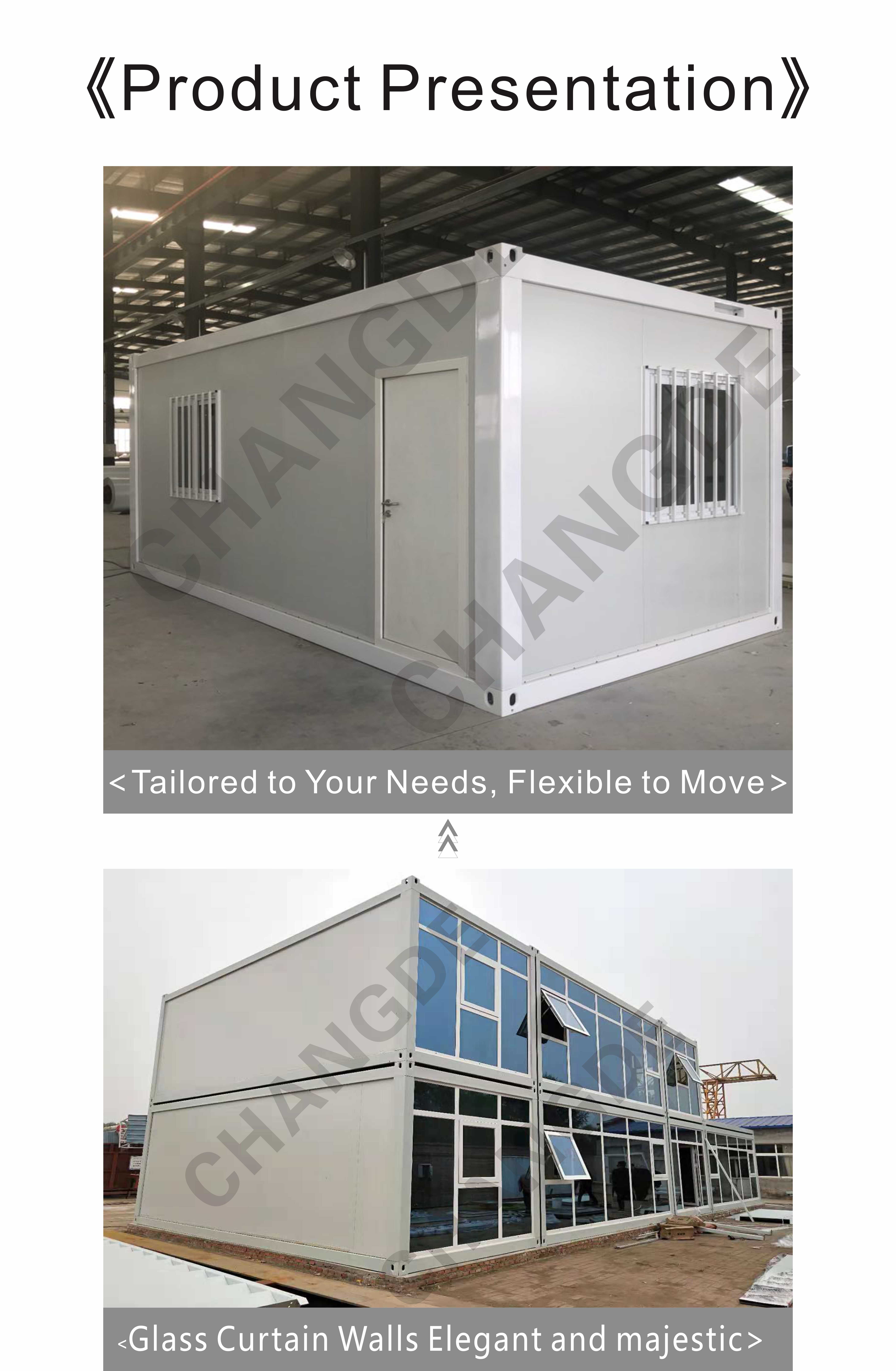 Prefab Modular Portable Living Home Custom Design