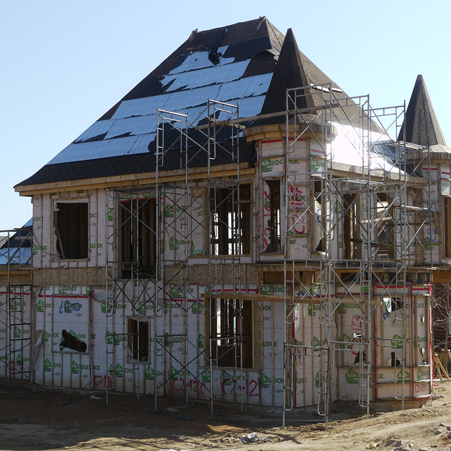 Montage House Prefab Villa Light Gauge Steel Structural Panelized Building Energy Efficient Home Fast Installation Custom Design