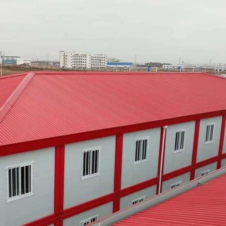 Cost-effective Light Steel Structure Prefabricated House Portable Detachable Prefab Mobile Staff Dorm
