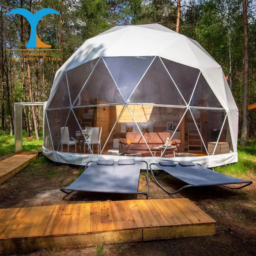 Customize Domo House Two Story Space Capsule House Party Tents for Events Outdoor Prefabricated House Coque Stone Island