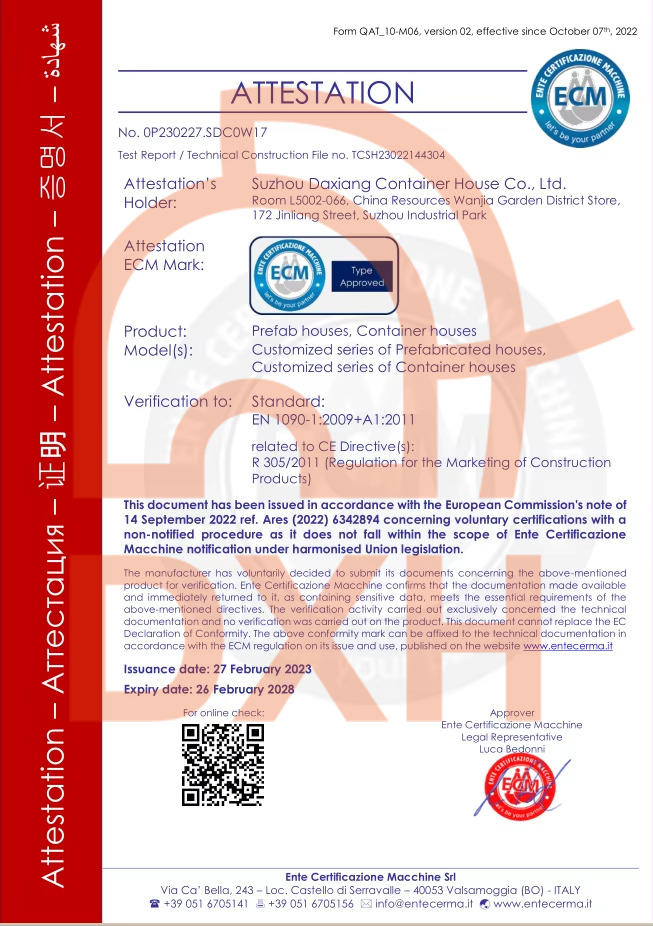 CE Certificate