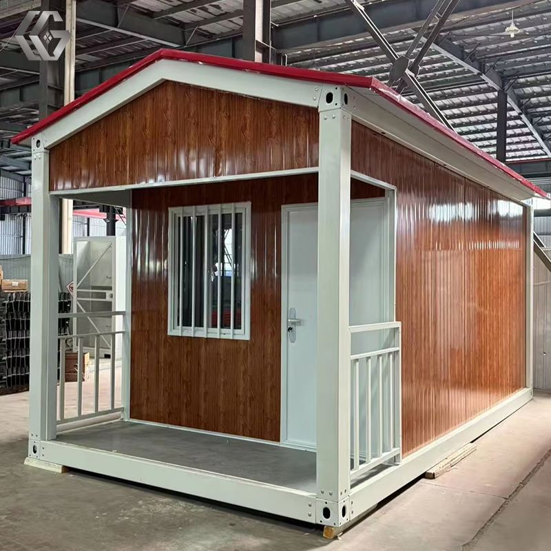 20Ft Luxury Model House Prefab Modular Homes Expandable Container House Portable Cabin With Kitchen Sandwich Panels House