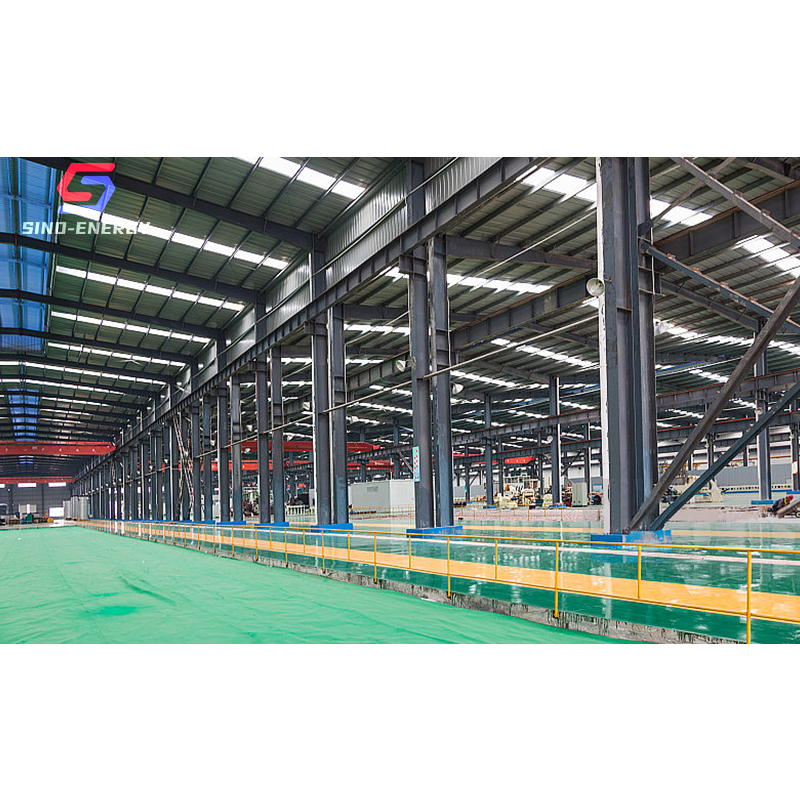 Modern A-Frame Prefab House Steel Structure for Poultry Farm Garage Shed Made Sandwich Panel for Outdoor Bathroom Hall Use