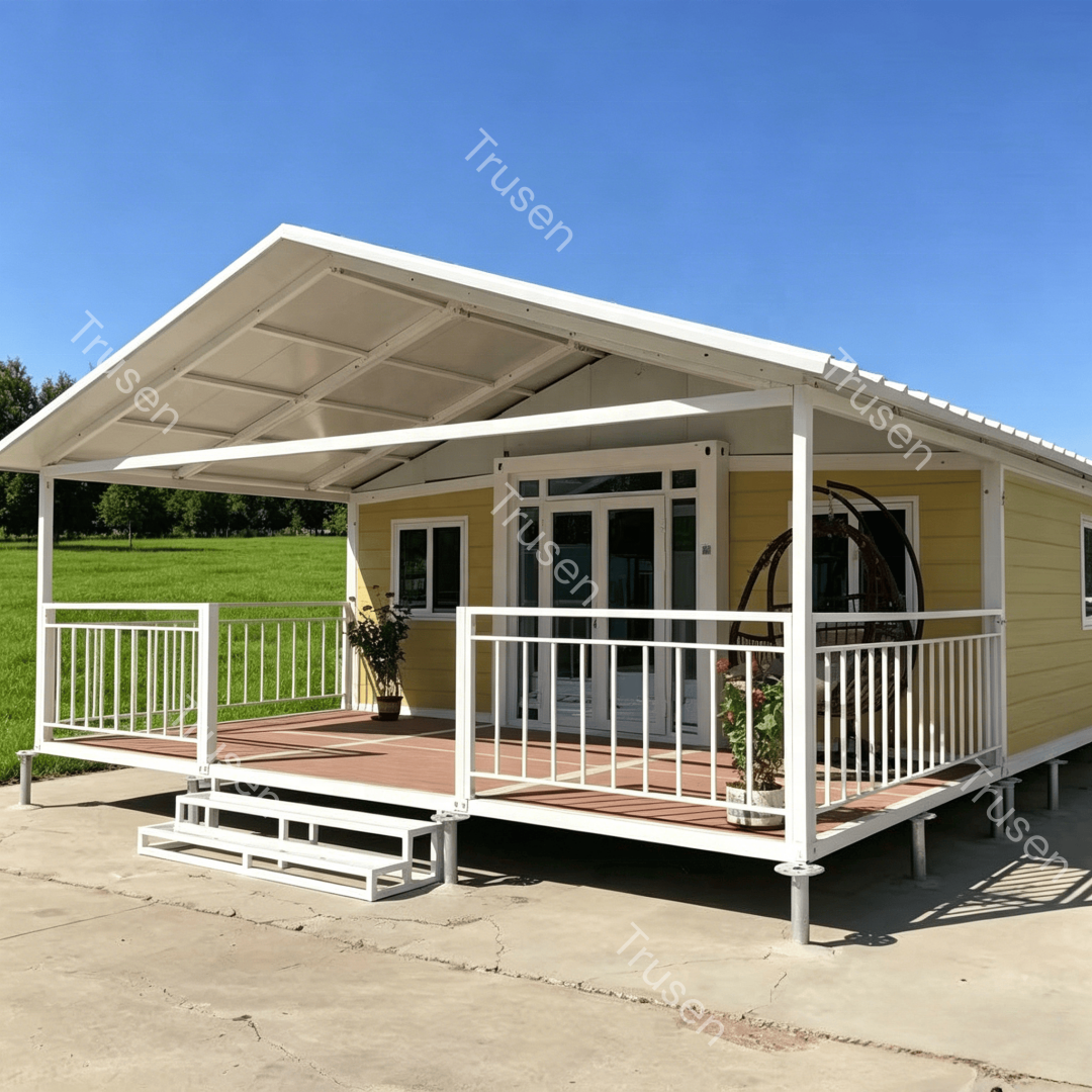 Small Fast Assembling One Storey Ready Made House Modular Apartment Garden Buildings Prefab Cabin Granny Flats For New Zealand