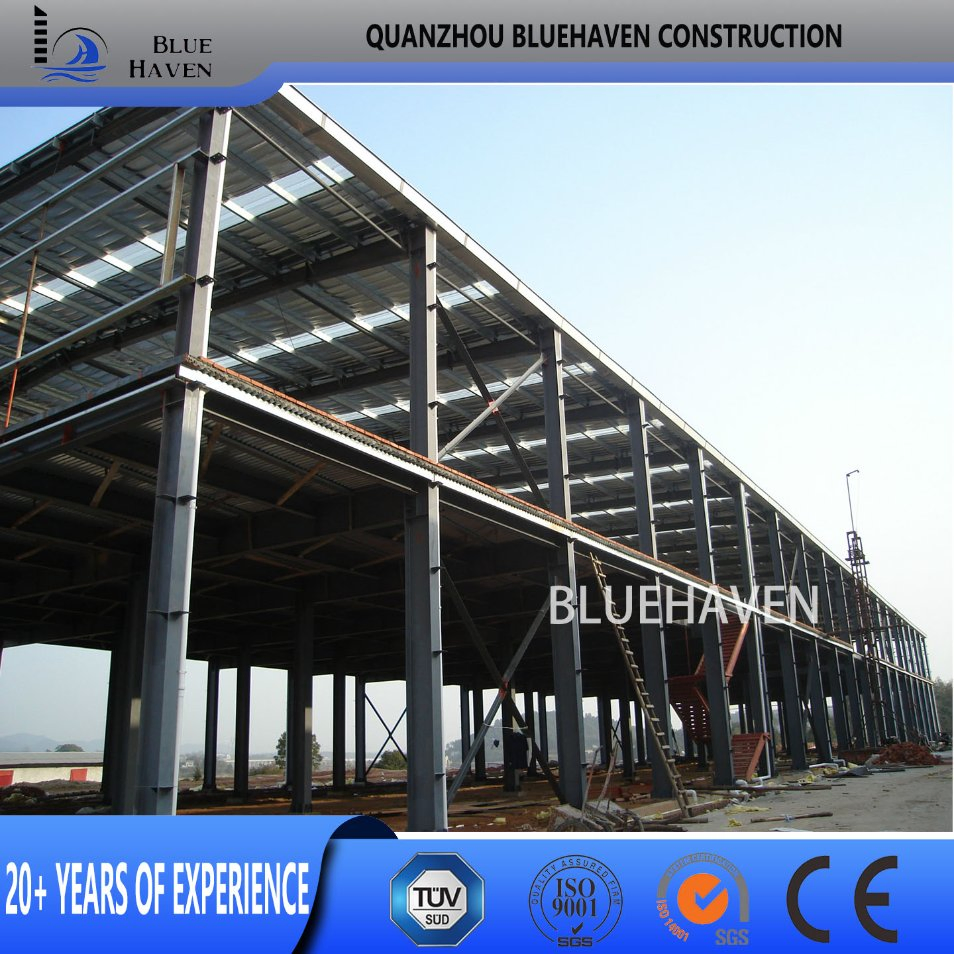 Customized Industrial Prefab Metal Structural Construction Warehouse/Factory/Agriculturalstorage/Office/Hotel Building