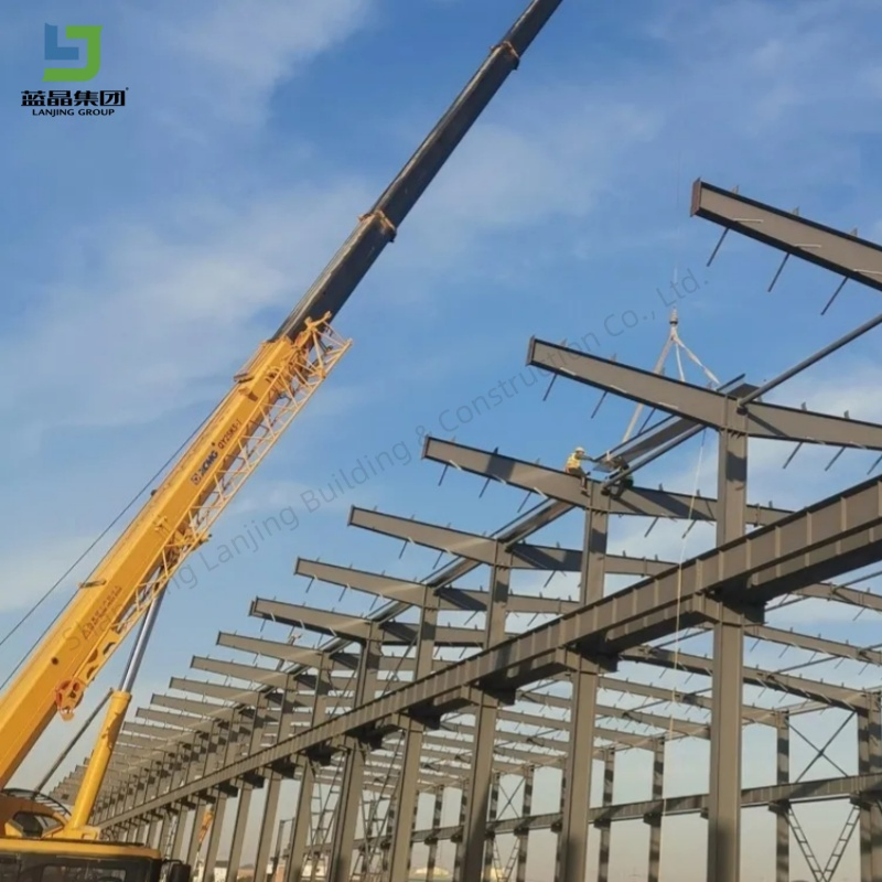 Prefab Steel Structure Metal Prefabricatted Warehouse Building Workshop Shed Office Mall