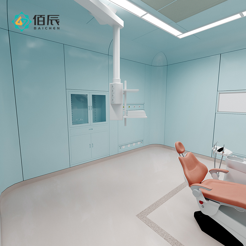 Integrated Operating Room System Modular Or Construction Hospital Clean Room Turnkey Solution Antibacterial Wall System