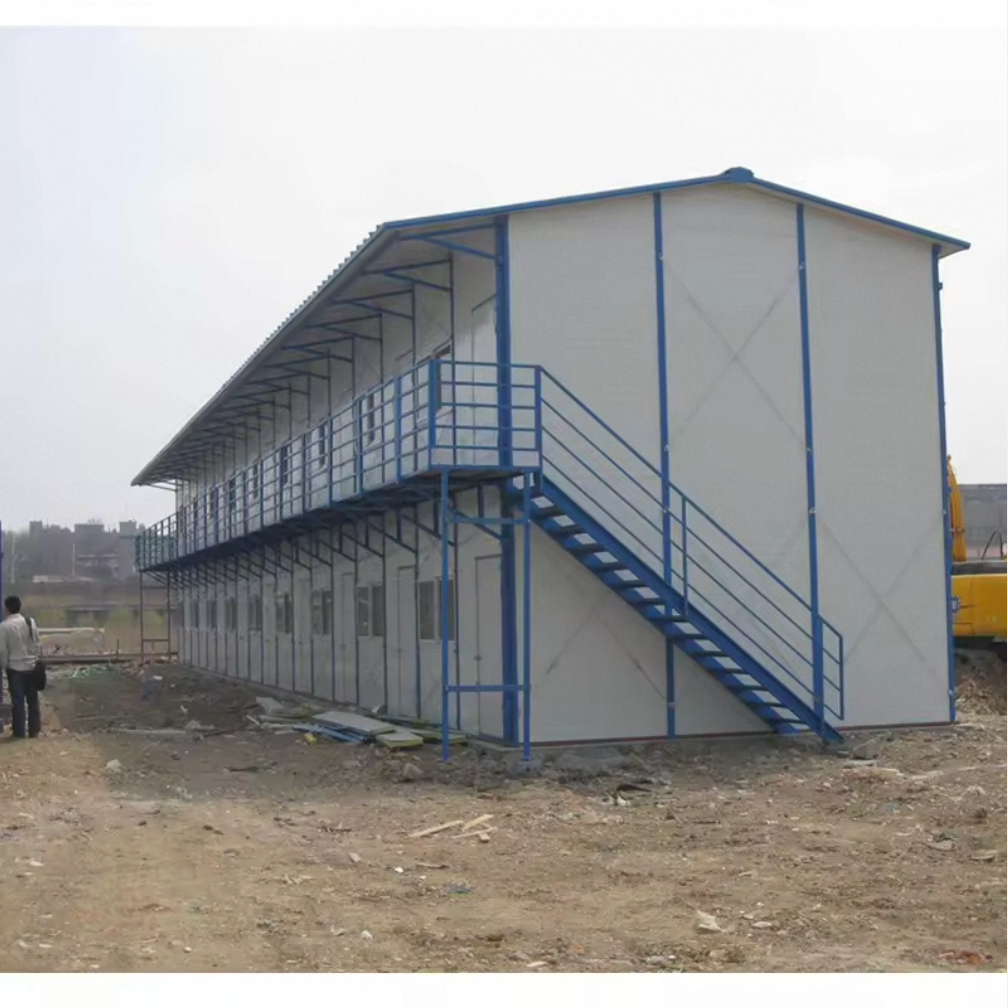 Waterproof Prefabricated Tiny House Prefab House for Workers Accommodation at the Site