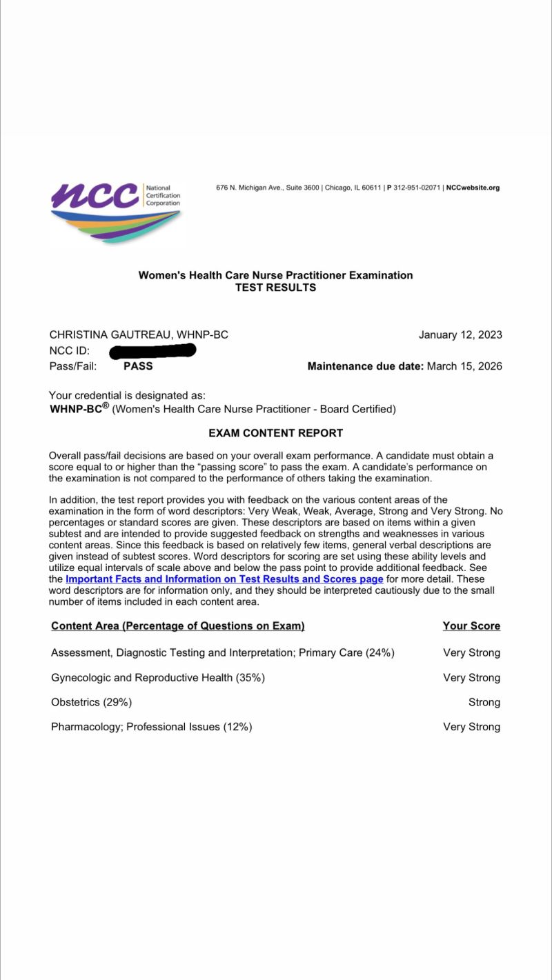 Compliance Certificate 1