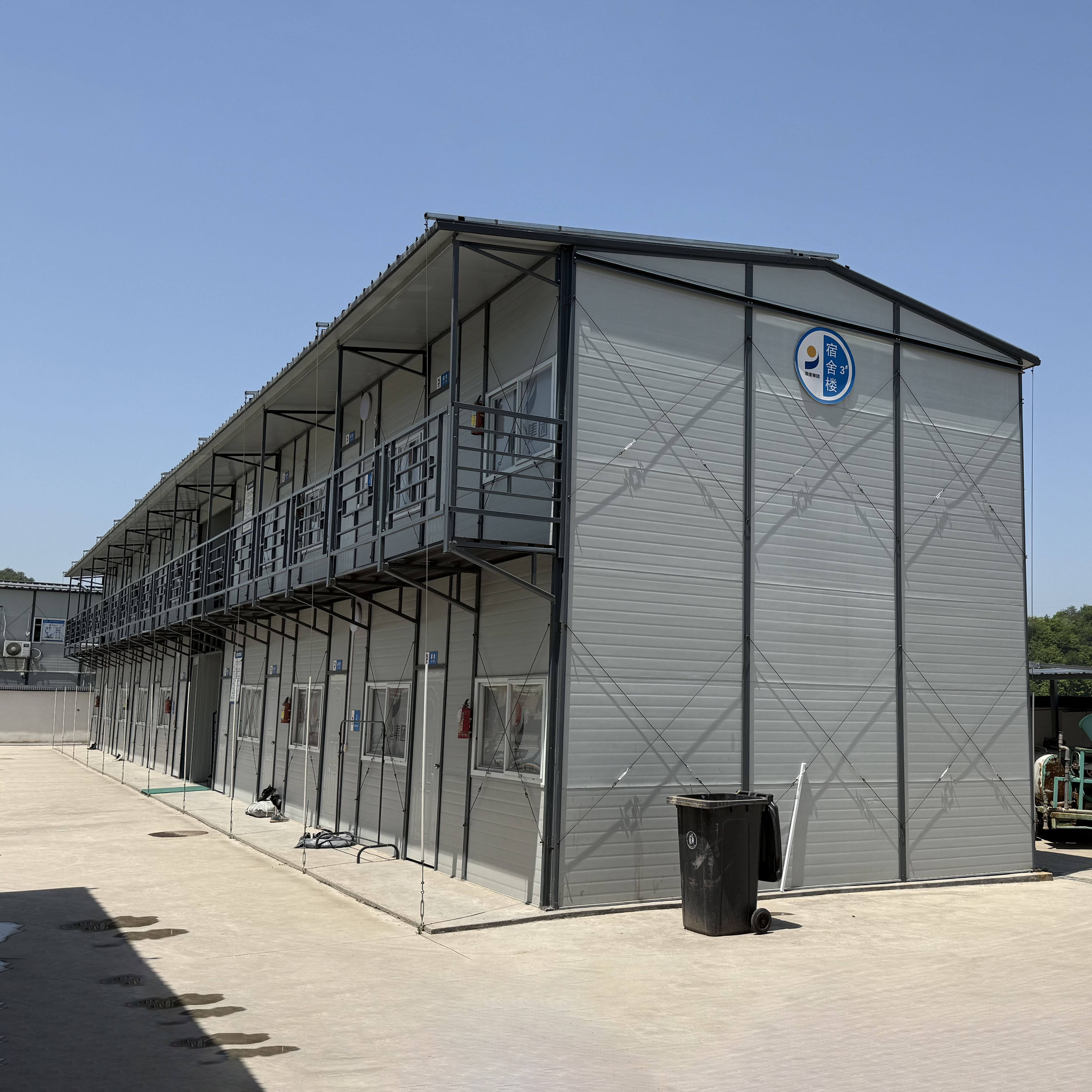 Labor Camp Fast Assemble Container House Prefab Modular Dormitory for Construction Workers
