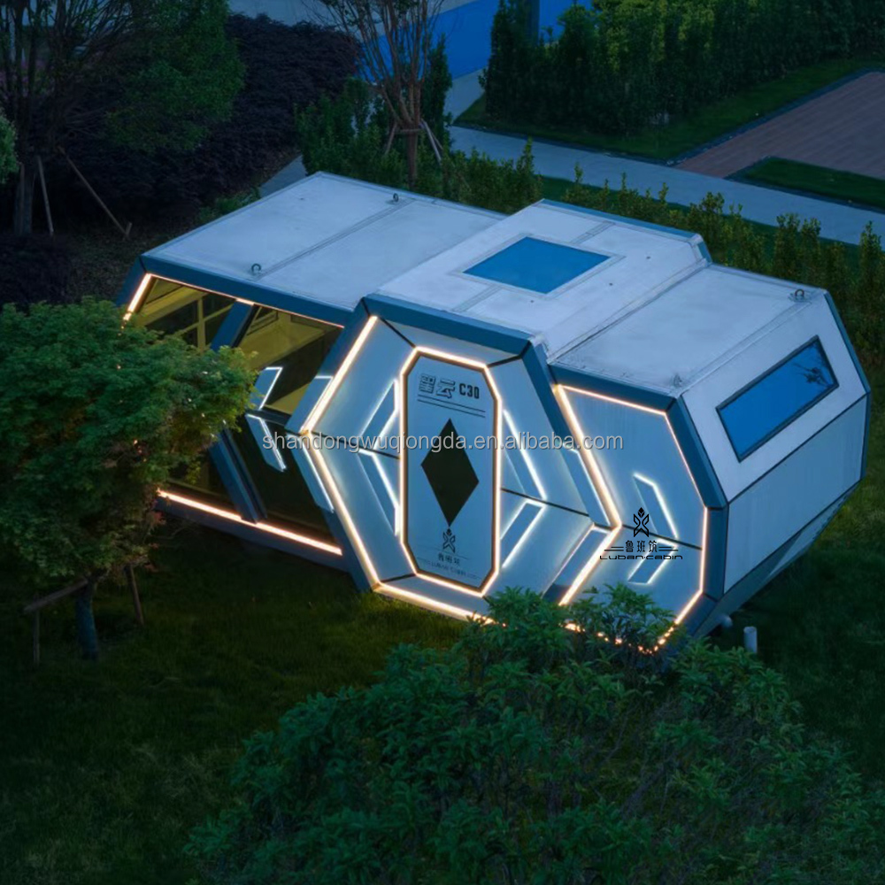 Space Capsule House Exterior
