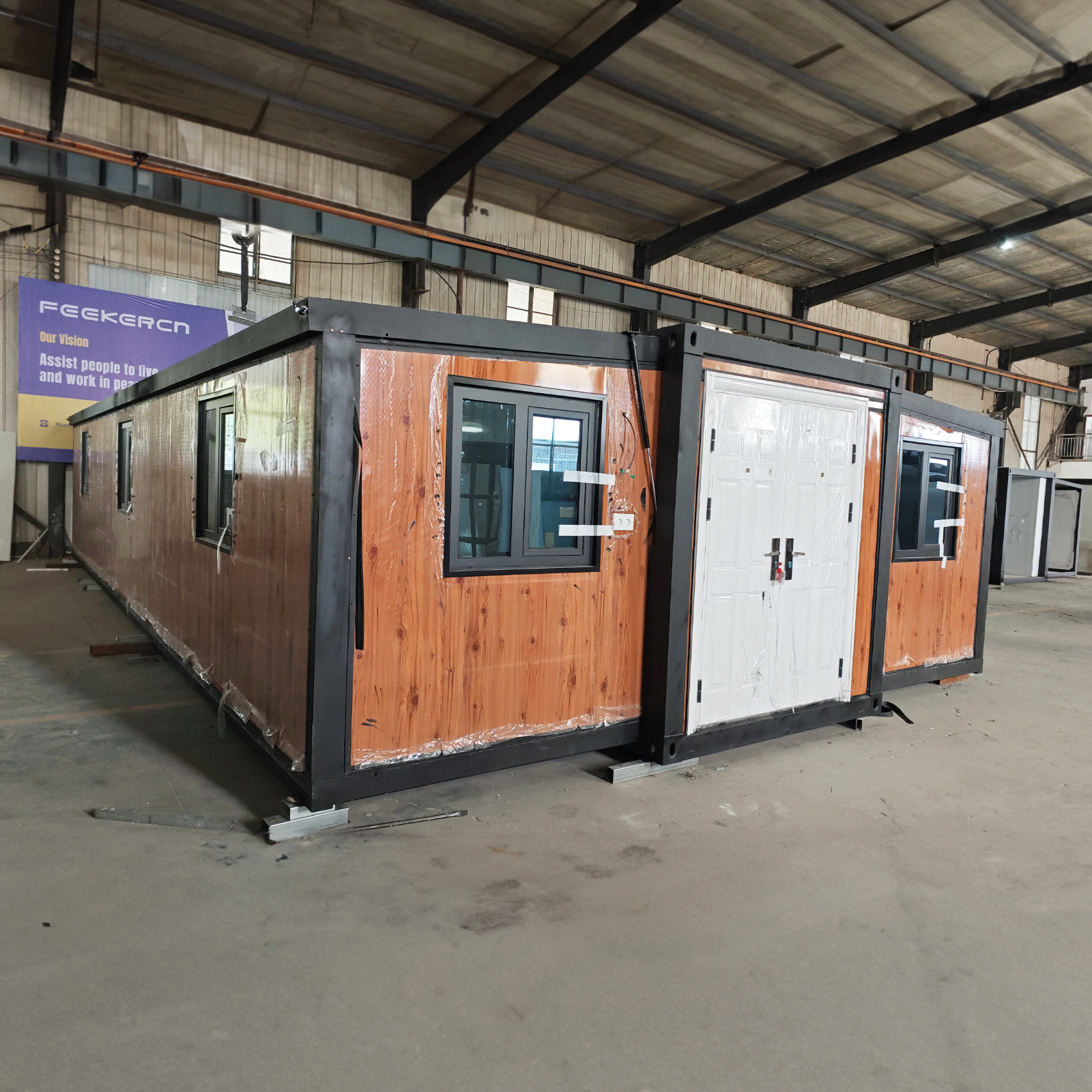 XH Modular House Tiny Container Home Granny Flat Expandable Container 20ft Luxury House with Bedroom