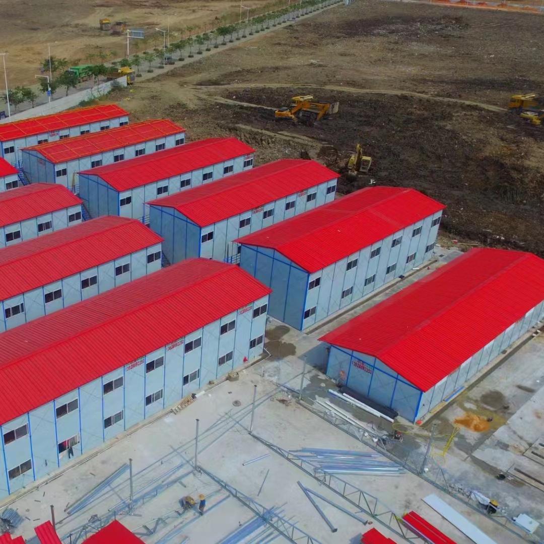 Warehouse 2 Floor Container Houses K Home Prefabricated Prefab Homes Dormitory Building Worker Housing Office Cheap