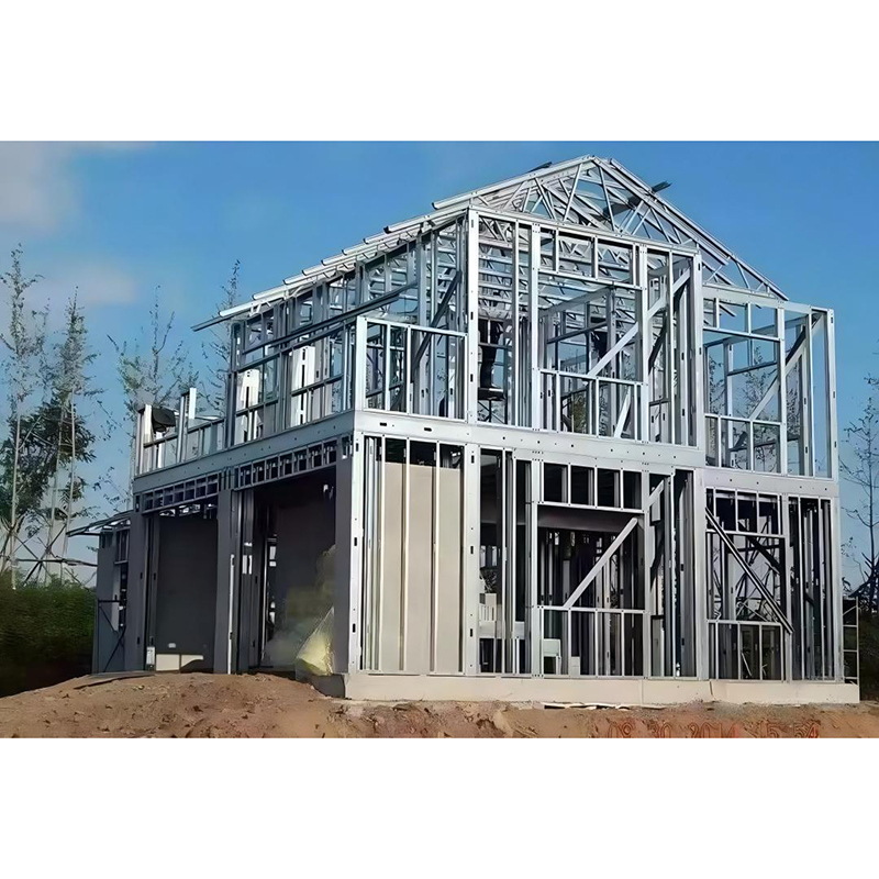 Prefab House Light Steel Structure Resort Villa 3 Bedroom With Bathroom