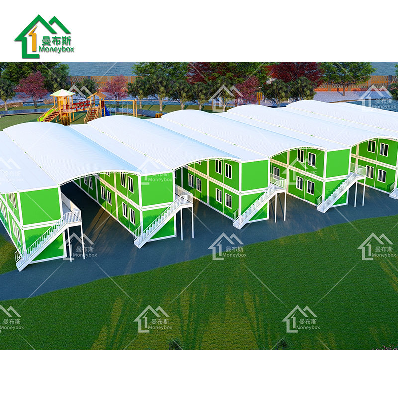 Modular Camp Worker Accommodation Village Migrant Detachable Container Camp Prefab Migrant Worker Camp