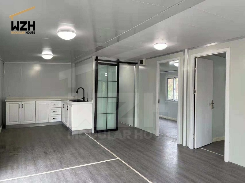 40Ft Luxury Expandable Container House 72 Sqm Mobile Home With Kitchen With Toilet Tiny Holiday Homes