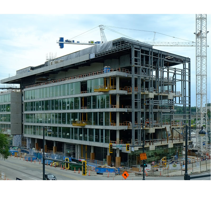 China Steel Structure Light Steel Frame Building Hospital with Certification