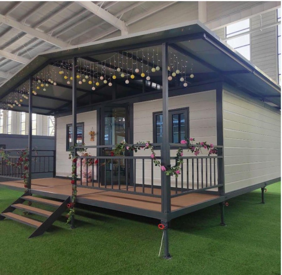 Modern 20ft 40ft Expandable Container House 2 3 Bedroom Prefab Home with Full Bathroom Kitchen