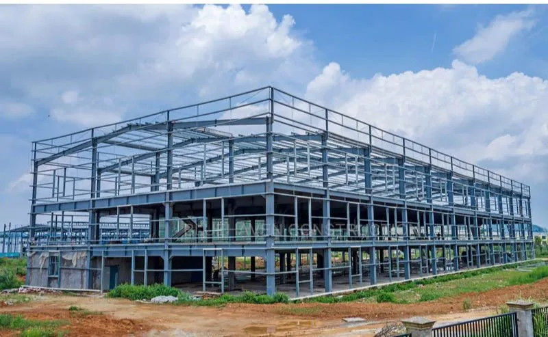 Customized Industrial Prefab Metal Structural Construction Warehouse/Factory/Agriculturalstorage/Office/Hotel Building