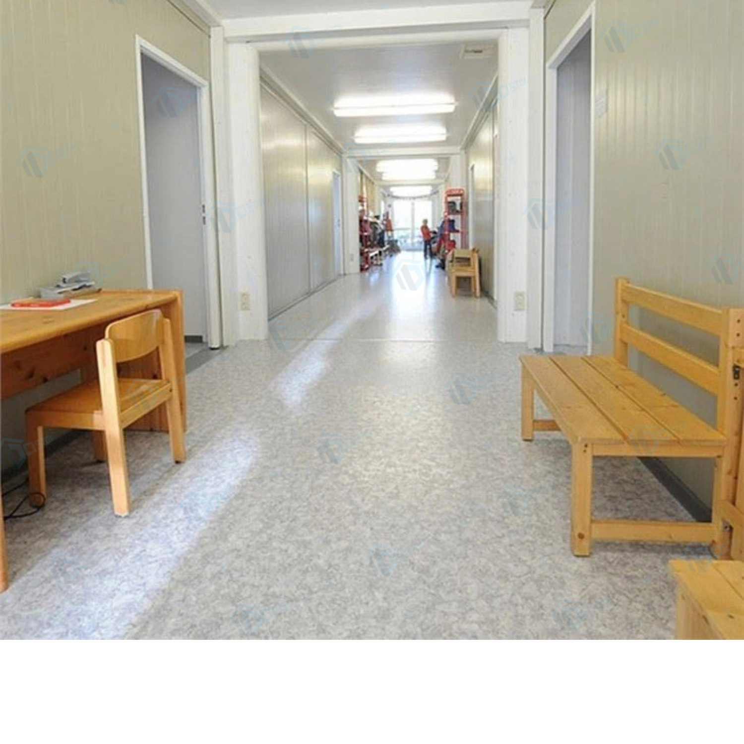 20FT Prefab Two-Storey Duplex House and Mobile Classroom Container for Schools and Malls