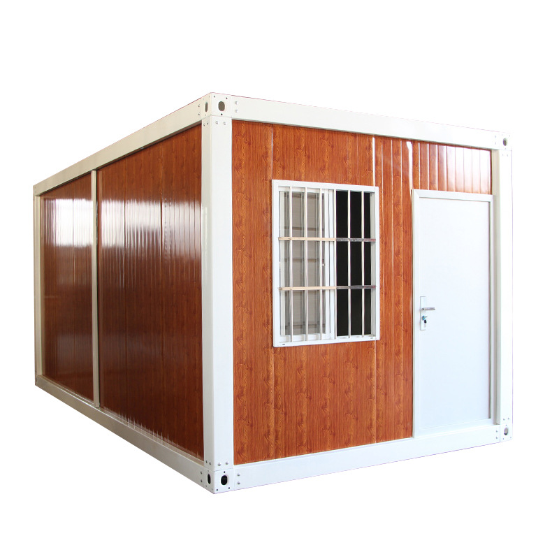 Light Steel 20ft Flat Pack Container House Prefab Container Camping Homes Detachable Container House