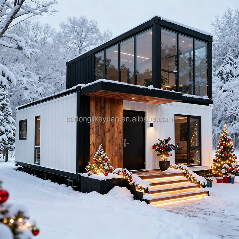 Prefab House Left Side View