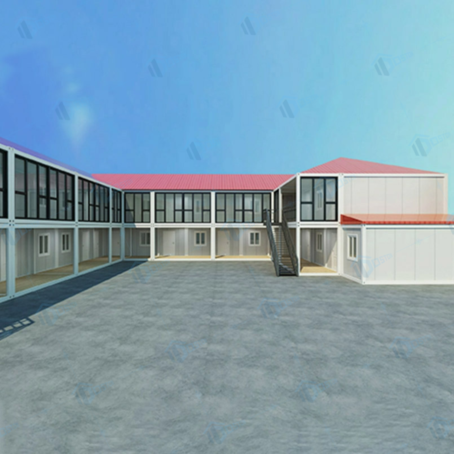 Prefab Classroom Interior Setup