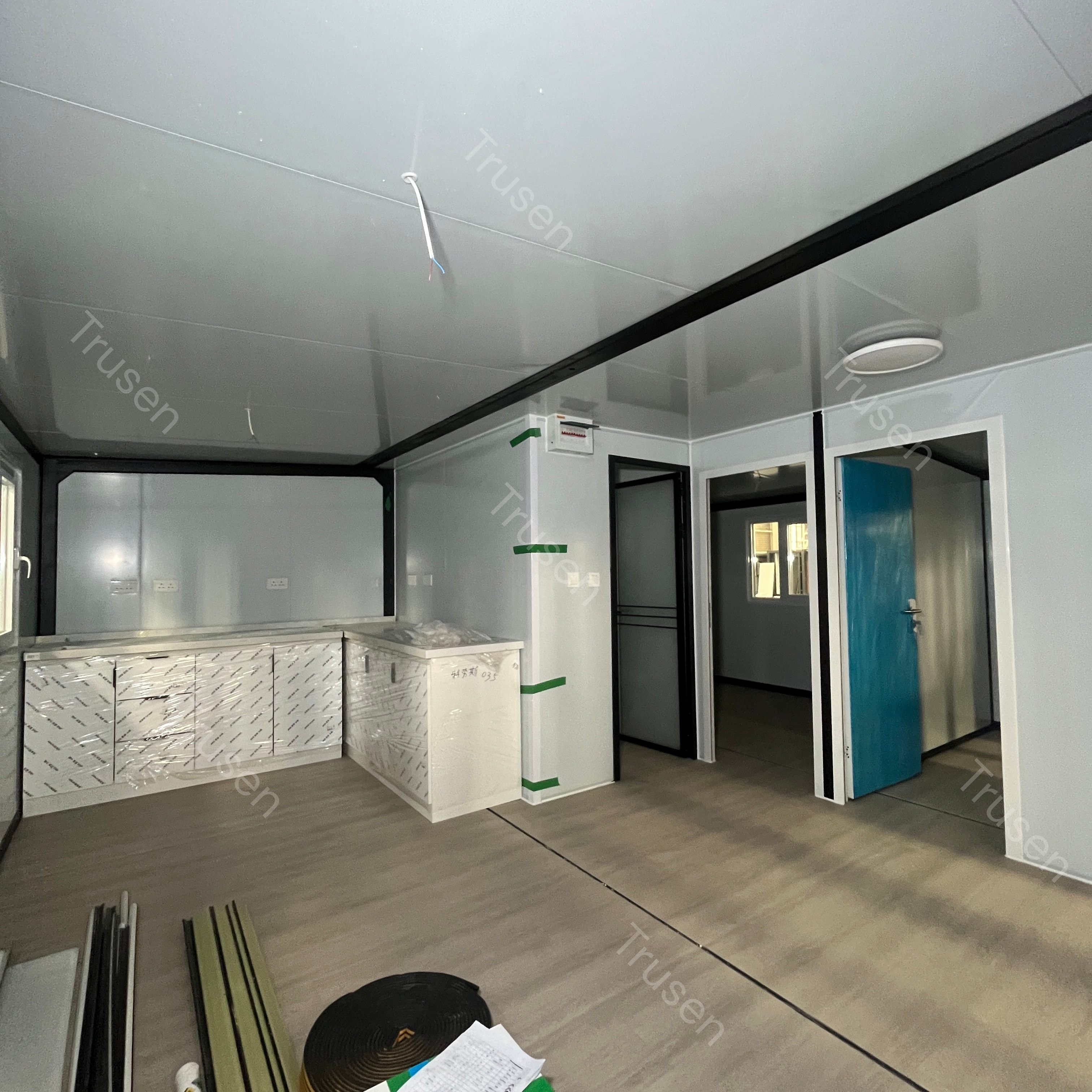 Australian Standards Galvanized Steel Frame Expander Home Prefab Container Expandable House With Shower Cottage For Australia