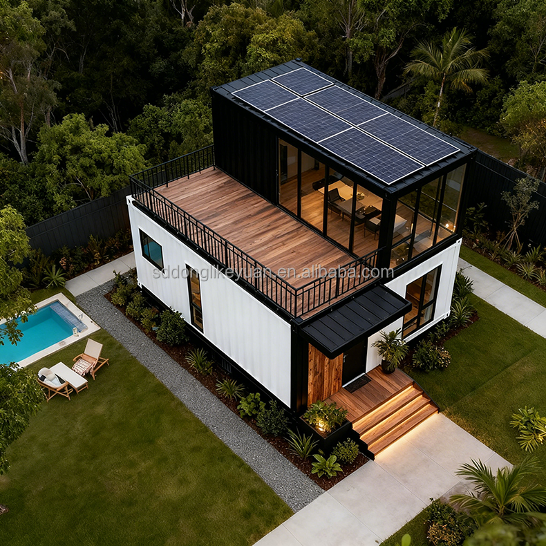 Prefab House Right Side View