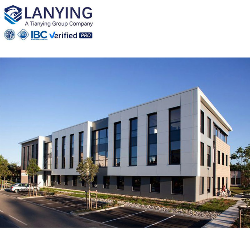 Modern Steel Structure Hospital 4S Car Shop &amp; Office Building Prefabricated School Building