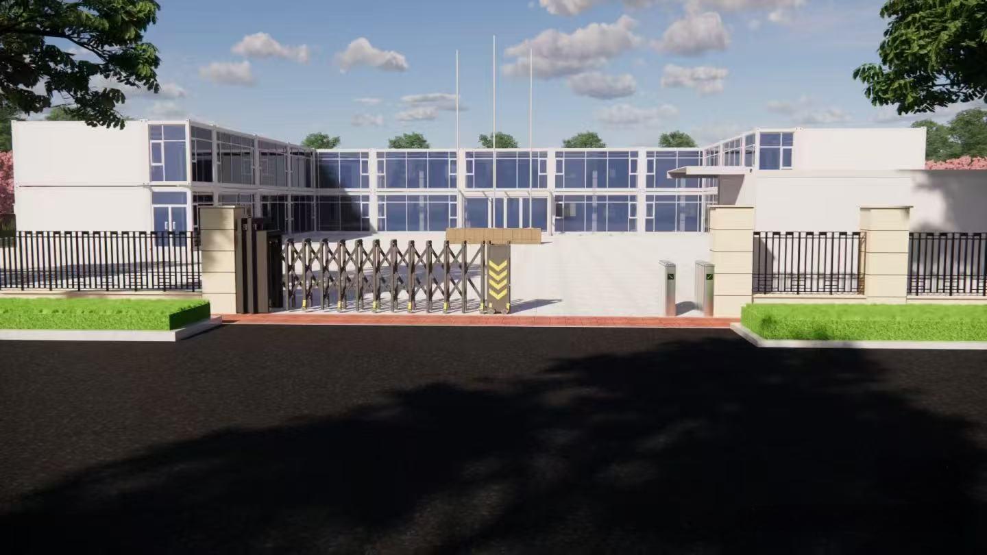 House Prefabricated Homes 20ft House Prefabricated Flat Pack Homes for Hotels Office Buildings Apartments Malls Outdoor Spaces