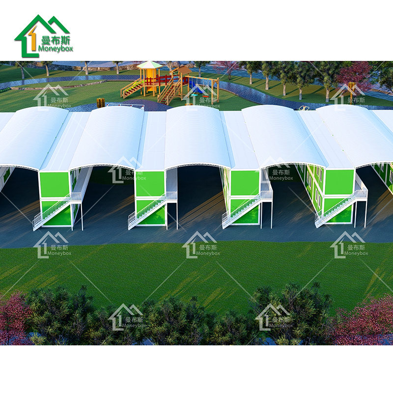 Modular Camp Worker Accommodation Village Migrant Detachable Container Camp Prefab Migrant Worker Camp