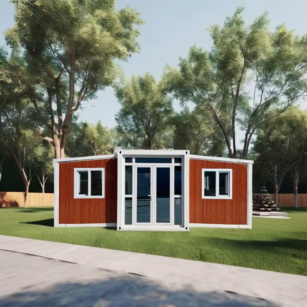Modern Australian Standard Prefabricated Portable 40ft Foldable Expandable Container House Prefab Mobile Tiny Home 2 3 Bedroom