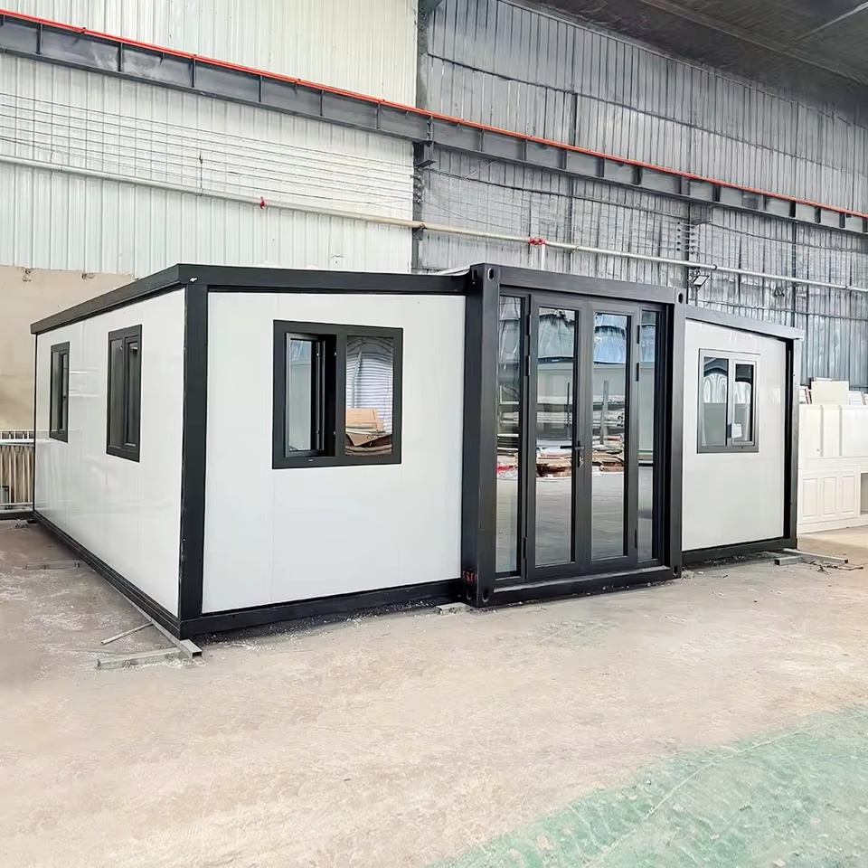 Modern Australian Standard Prefabricated Portable 40ft Foldable Expandable Container House Prefab Mobile Tiny Home 2 3 Bedroom